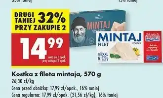 Biedronka Filet z mintaja Family Fish oferta