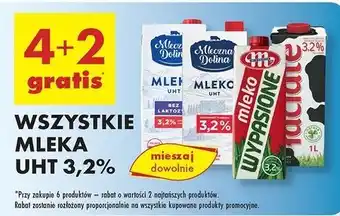Biedronka Mleko 3.2% Łaciate oferta