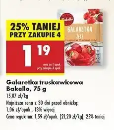 Biedronka Galaretka truskawkowa Bakello oferta