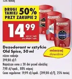 Biedronka Dezodorant Old Spice Bearglove oferta