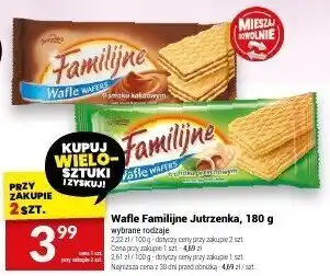 Twój Market Wafle Familijne Jutrzenka 180 g oferta
