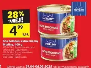 Twój Market Sos boloński extra mięsny Morliny 400g oferta