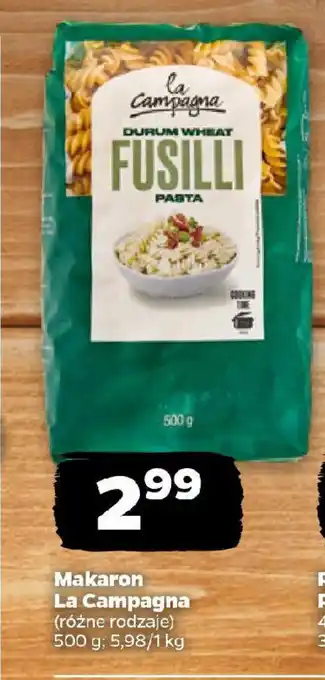 Netto Makaron La Campagna oferta
