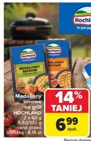 Carrefour Medaliony serowe z pomidorami i bazylią Hochland Grillowy oferta