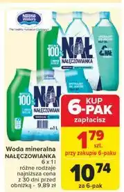 Carrefour Woda niegazowana Nałęczowianka oferta