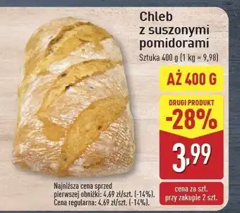 ALDI Chleb z suszonymi pomidorami oferta