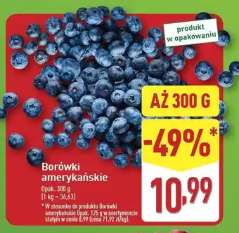 ALDI Borówki amerykańskie oferta