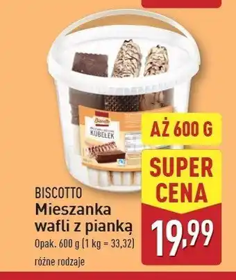 ALDI Mieszanka wafli w czekoladzie Biscotto oferta