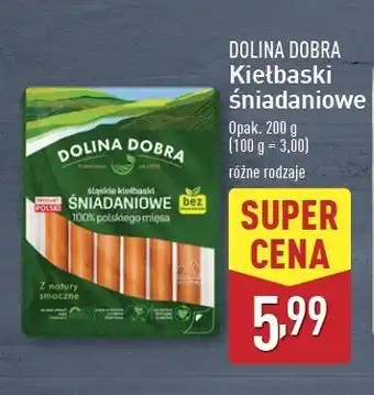 ALDI Kiełbaski śniadaniowe Dolina dobra oferta