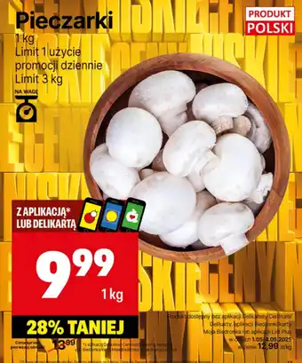 Delikatesy Centrum Pieczarki Limit oferta