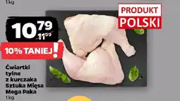 Netto Ćwiartki tylne z kurczaka Sztuka Mięsa Mega Paka oferta