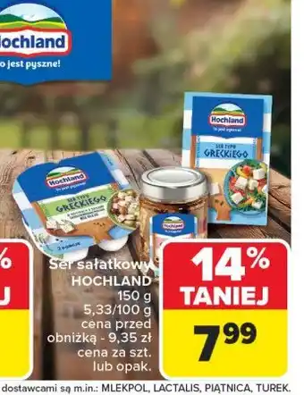 Carrefour Market Ser sałatkowy HOCHLAND PATROS oferta