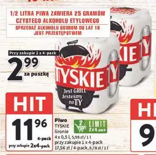 Intermarche Piwo Tyskie Gronie oferta
