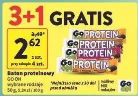 Intermarche Baton proteinowy orzechowy 25% Sante Go On! Protein oferta
