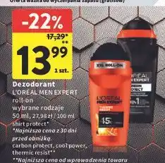 Intermarche Dezodorant L'oreal Men Expert Shirt Protect oferta