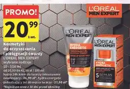 Intermarche Żel pobudzający do mycia twarzy L'oreal Men Expert Hydra Energetic oferta
