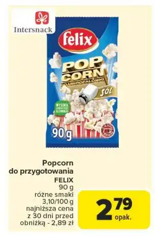 Carrefour Market Pop corn solony Felix pop corn oferta