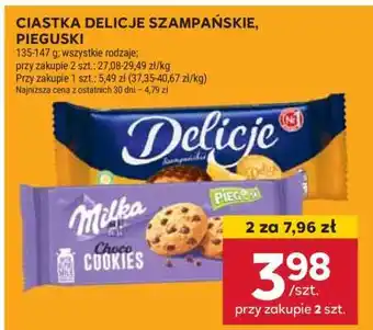 Stokrotka Market CIASTKA DELICJE SZAMPAŃSKIE, PIEGUSKI oferta