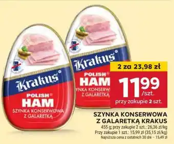 Stokrotka Market Szynka konserwowa z galaretką Krakus oferta