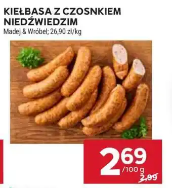 Stokrotka Market Kiełbasa z czosnkiem niedźwiedzim oferta