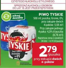 Stokrotka Market Piwo Tyskie oferta