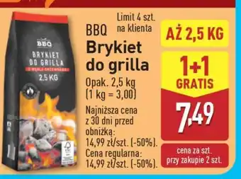 ALDI BBQ Brykiet do grilla oferta
