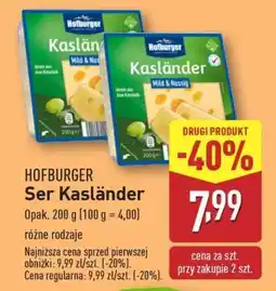ALDI HOFBURGER Ser Kasländer oferta