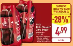 ALDI RIVER Cola Classic/Zero Sugar oferta
