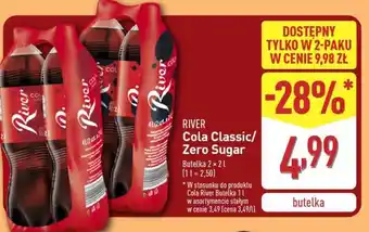 ALDI RIVER Cola Classic/Zero Sugar oferta
