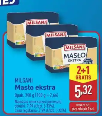 ALDI MILSANI Masło ekstra oferta