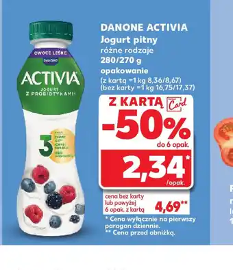Kaufland Danone Activia Jogurt pitny oferta