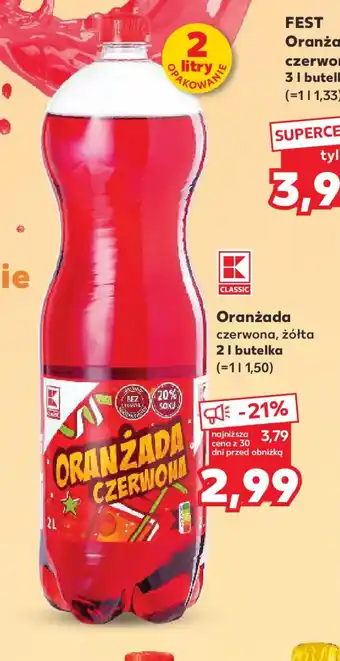 Kaufland Oranżada oferta