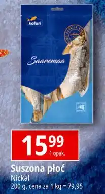 E.Leclerc Płoć suszona Kaluri oferta