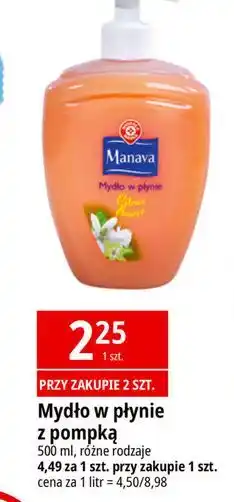 E.Leclerc Mydło w płynie citrus flower Wiodąca Marka Manava oferta