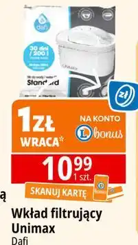 E.Leclerc Wkład filtrujący standard Dafi oferta