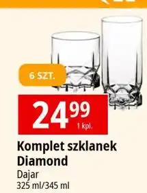 E.Leclerc Szklanki diamond 345 ml Dajar oferta