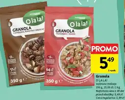Intermarche Granola truskawki kokos O La La! oferta
