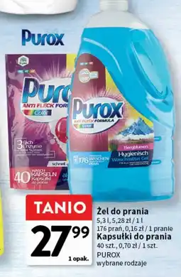 Intermarche Kapsułki do prania color Purox oferta
