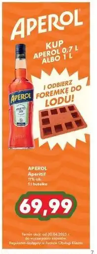 Kaufland Likier Aperol Aperitivo oferta
