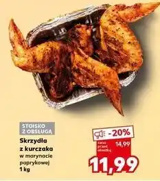 Kaufland Skrzydełka z kurczaka w marynacie paprykowej oferta