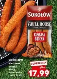 Kaufland Kiełbasa brocka Sokołów Grill House oferta