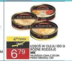 Wafelek MK Łosoś w oleju 160 g oferta
