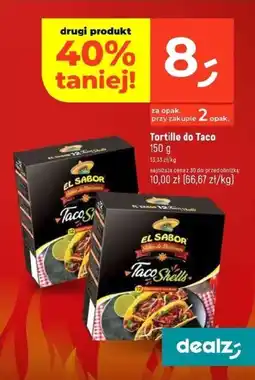 Dealz Tortille do Taco oferta