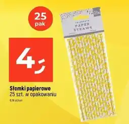 Dealz Słomki papierowe oferta