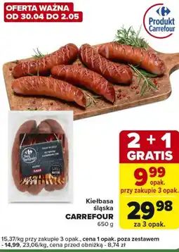Carrefour Express Kiełbasa Carrefour oferta