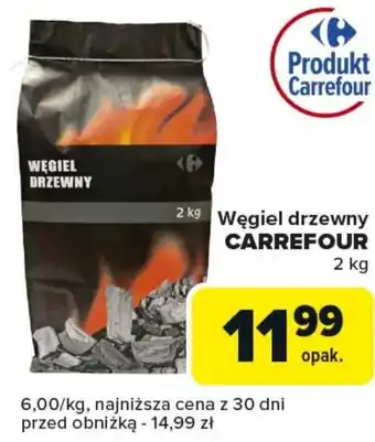 Carrefour Express Węgiel drzewny Carrefour oferta