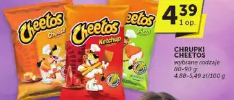 Euro Sklep Chrupki Cheetos cheese, ketchup, pizza 80-90 g oferta