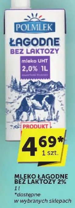 ABC Mleko Łagodne bez laktozy 2% 1 l oferta