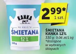 ABC Śmietana Kanka 12% 330 g oferta