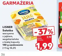 Kaufland Sałatka warzywna z jajkiem Lisner oferta